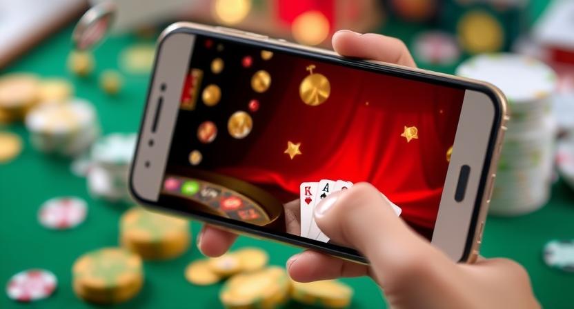 KKFB mobile casino app interface